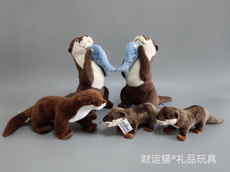 Nio Life National Park Cute Wishing Otter Plush Toy Doll