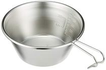 Japan CAPTAIN STAG Nippon Climbing Cup Wild Dining Bowl Stainless Steel Bowl