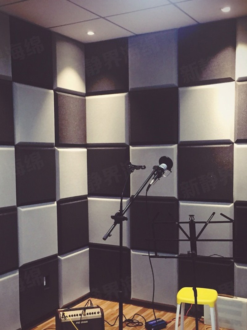 Soundproof cotton wall sound-absorbing cotton silencer Super sound-absorbing board Sound-absorbing material KTV piano room recording studio Indoor self-adhesive