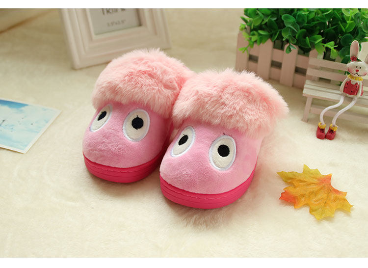 Pantoufles enfants en velours côtelé pour hiver - Ref 1033999 Image 16