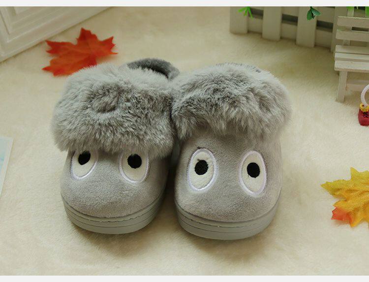 Pantoufles enfants en velours côtelé pour hiver - Ref 1033999 Image 14