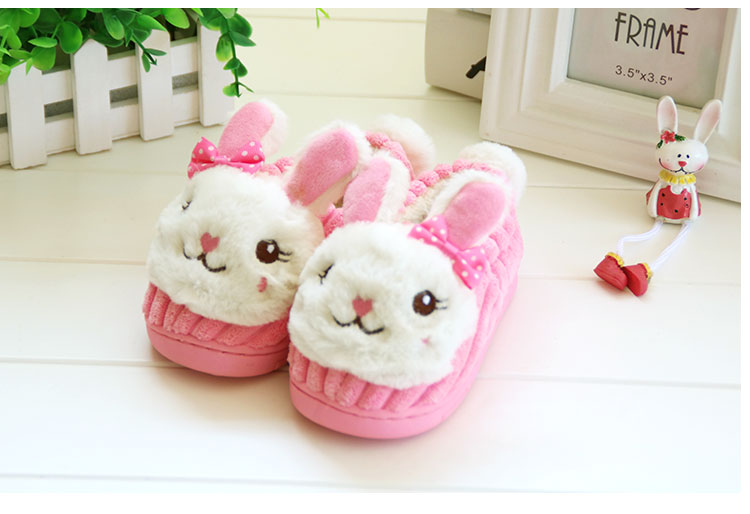 Chaussons enfants en suède pour hiver - semelle caoutchouc - Ref 1031951 Image 12