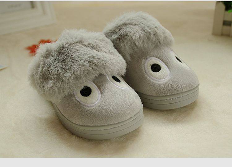 Pantoufles enfants en velours côtelé pour hiver - Ref 1033999 Image 8