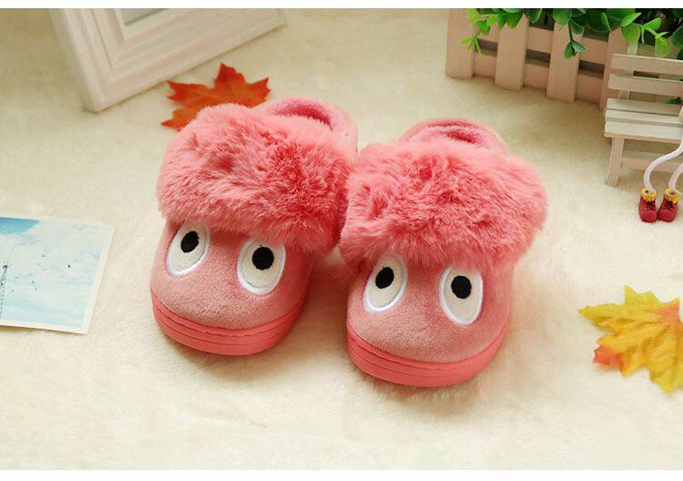 Pantoufles enfants en velours côtelé pour hiver - Ref 1033999 Image 20