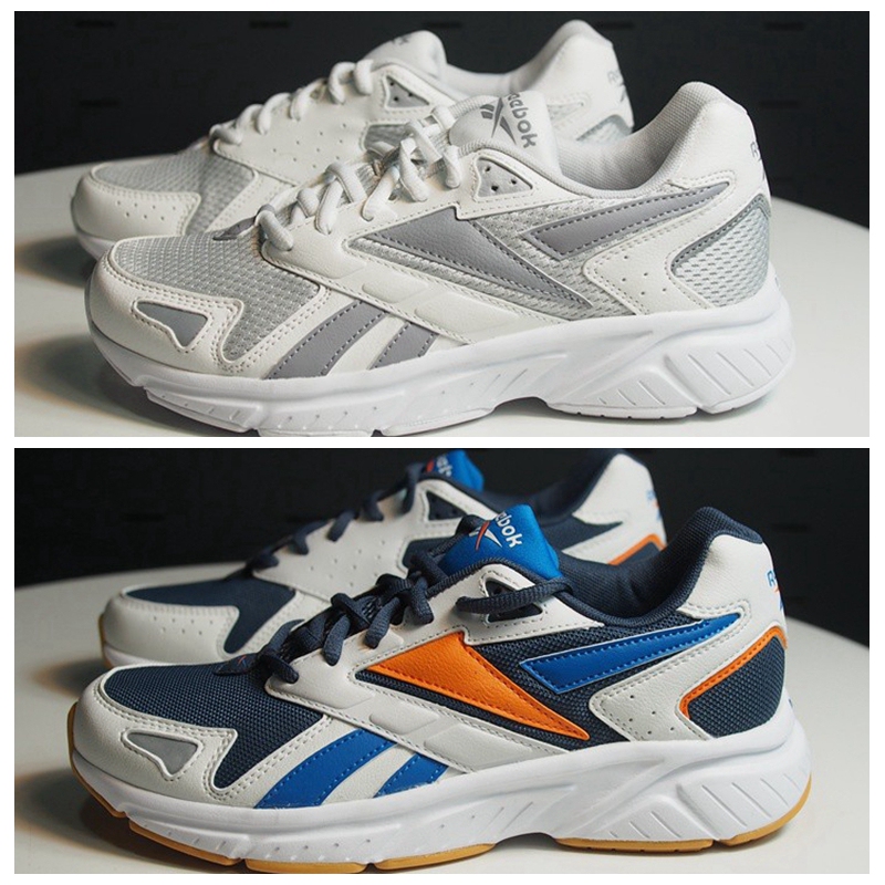 Reebok Men's and Women's Low-Top Fabric Breathable Reflective Night Vision Shock-Absorbing Wear-Resistant Running Shoes Fv0301 0302