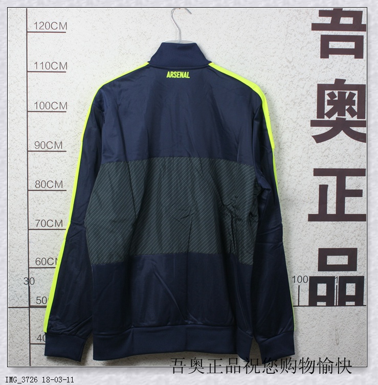Puma arsenal bóng đá thể thao khởi động phù hợp với áo khoác cổ áo polyester 749737 áo khoác nam thể thao