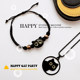 HAPPY original little cat woven bracelet creative beaded bracelet versatile jewelry couple gifts for men and women