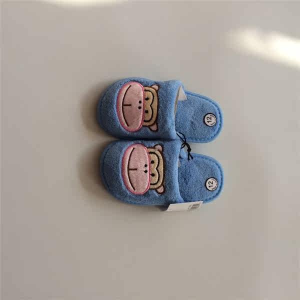 Chaussons enfants en suède - Ref 1013761 Image 11