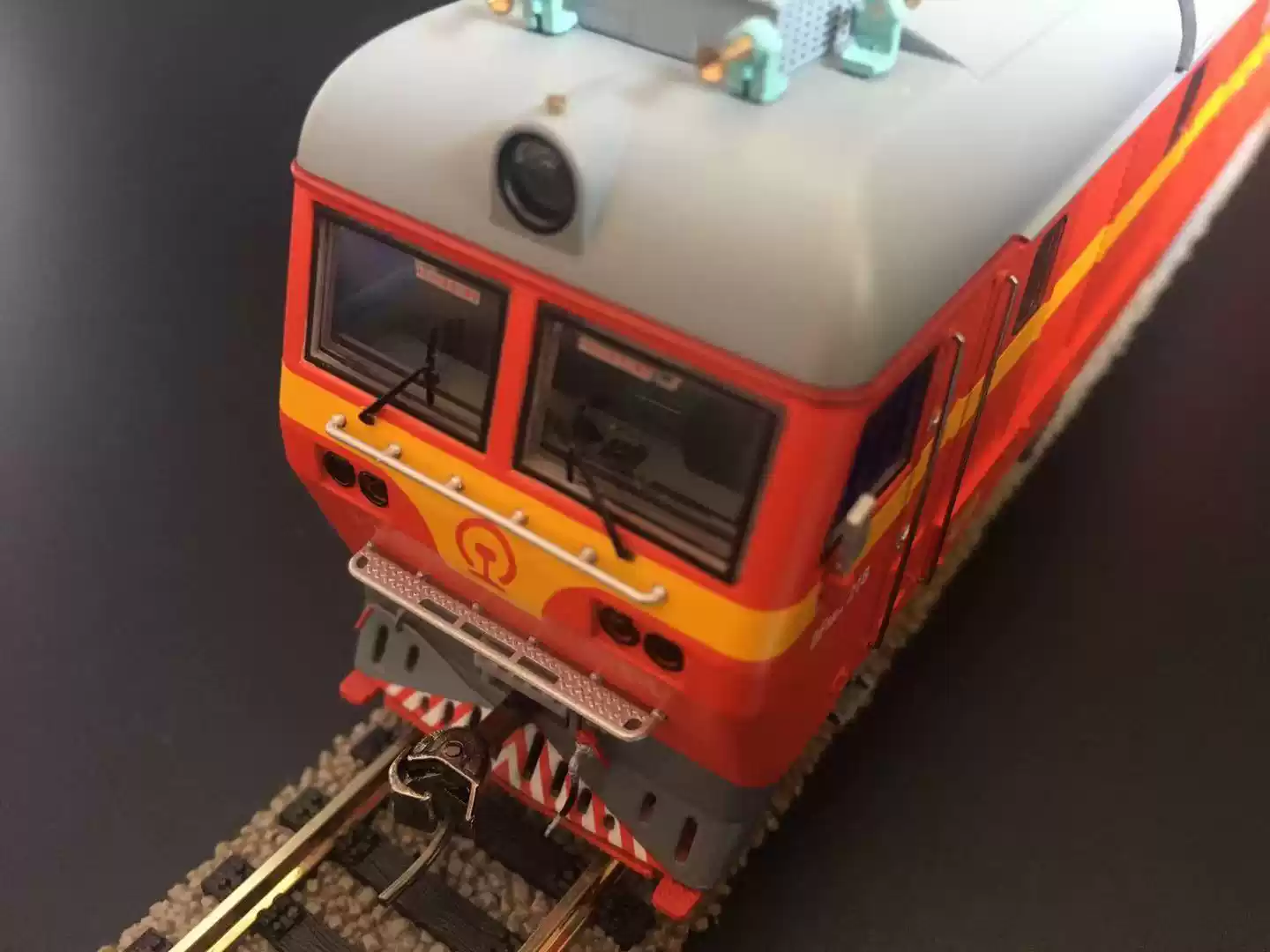 ZC18 HO比例1/87合金火車模型 東風DF8B型內燃機車 中國鐵路模型收藏