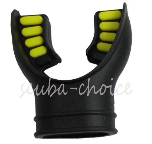 Diving silicone gel silicone bite nozzle Universal paragraph suitable for snorkeling or deep underbite mouth replacement can be used multiple times