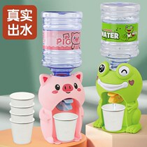 Micro-children drinking water dispenser can water mini over home kitchen small simulation fun for boys and boys Puzzle Play