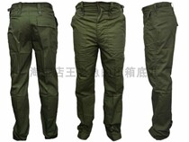 British military camp pants single green combat pants lightweight daily office area work pants military version Public