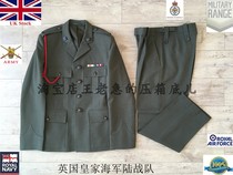 British British Royal Marines NO 5 dress pants with shoulder flowers and collars belts Army version public hair