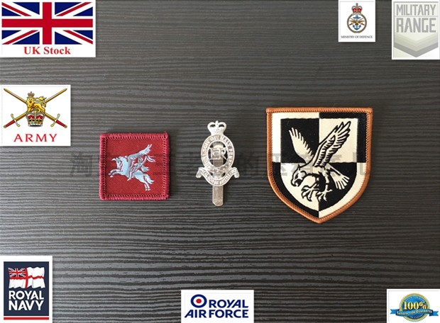 British arm badge of British artillery 7 special arm seal of the arm badge release