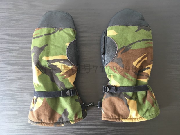 Dutch Army Gloves Quad-finger Ski Gloves Winter Cotton Version Cover Style Gloves Army Edition Public Hair