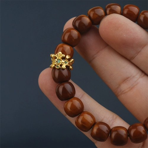 Аксессуар из грецкого ореха, браслет, Италия, 8 карат