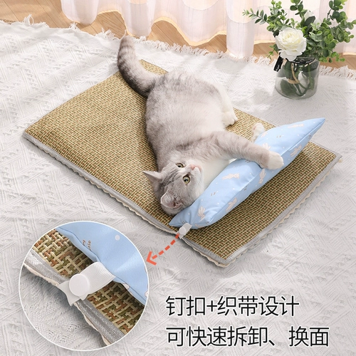 Лето питомец прохладное гнездо маленькое собака Тедди Барри водонепроницаемые, водонепроницаемые нежитые волосы охлаждающие собаки прохладные прокладки, травяные коврики Холодные сонные прокладки