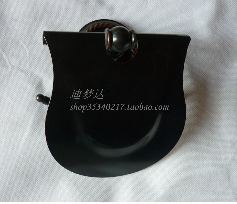 Black bronze tissue holder new copper round twist toilet paper holder