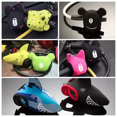 Taiwan Tetsushi original marine biological modeling diving regulator secondary head protective cover dust, sunscreen and anti-bump