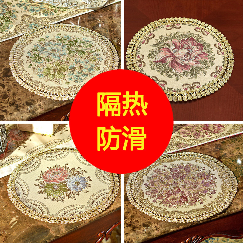 Vase Mat, European-Style Coaster, Heat Insulation Mat, Tea Cup Mat, Table Mat, Ashtray Mat, Desktop Lamp Pad, Vase Mat Cloth Vase Mat, European-Style Coaster, Heat Insulation Mat, Tea Cup Mat, Table Mat, Ashtray Mat, Desktop Lamp Pad, Vase Mat Cloth