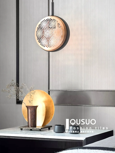 Текстура Texture strect Tank Плитка Трехмерная бежевая шелковая световая глазурь Линия плитка гостиная гостиная