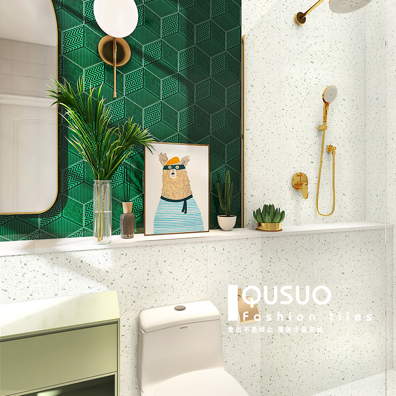 Anecdoise Pink Guest Dining Room Water Grindstone Tiles Ins Nordic Kitchen Make-up Room Wall Floor Tiles Balcony Antique Brick