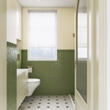 趣所 Французская морская базовая ткань плитка для ванной комнаты настенные плитка 300x900 ретро ванная туалет маленькая цветочная плитка напольные плитки