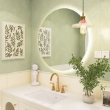 Французская туалетная плитка арт ретро маленький цветочный кирпичный кирпичный ванная комната кухонная стена кирпич туалетная плитка 300x600