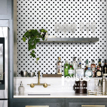 Fun mosaic ceramic living room dining room tile background wall ins Nordic kitchen bathroom wall tiles