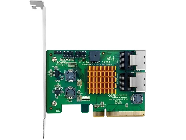 Highpoint Rocket RR2720 6Gb miniSAS RAID disk array card hard disk expansion pass-through card