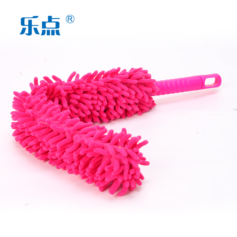 Le Point Bendable Microfiber Dust Duster Chenille Feather Duster Household Cleaning Duster