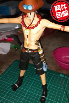 Full 2 pieces This is not a hand-made one piece Ace Fire Fist 3D anime paper mold handmade