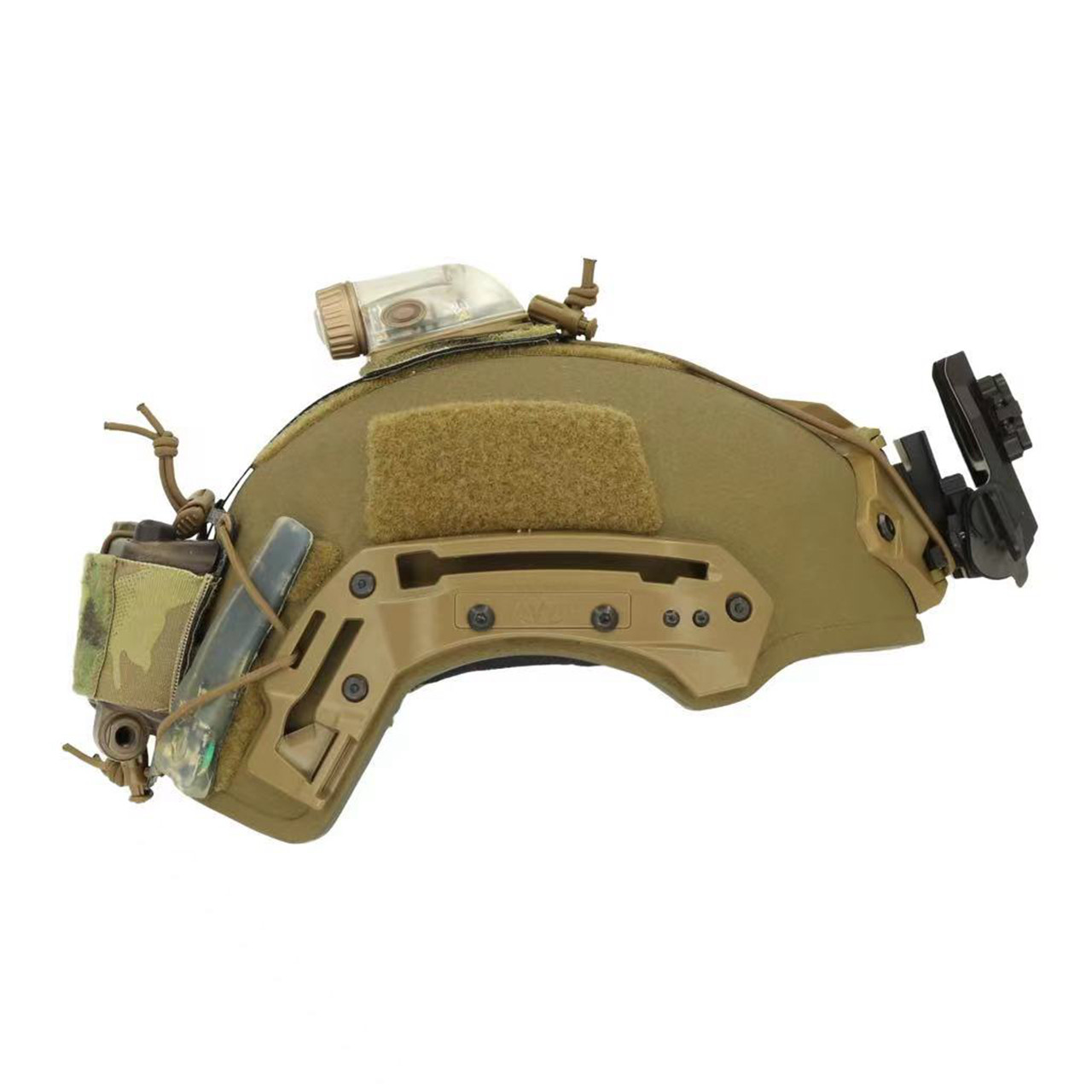 Elastische Kordel Fester T-Typ-Rahmen Taktischer Helm Pvs31 NVG Batterieaufbewahrungstasche Tasche Pack Airsoft Jagd – Detail 14