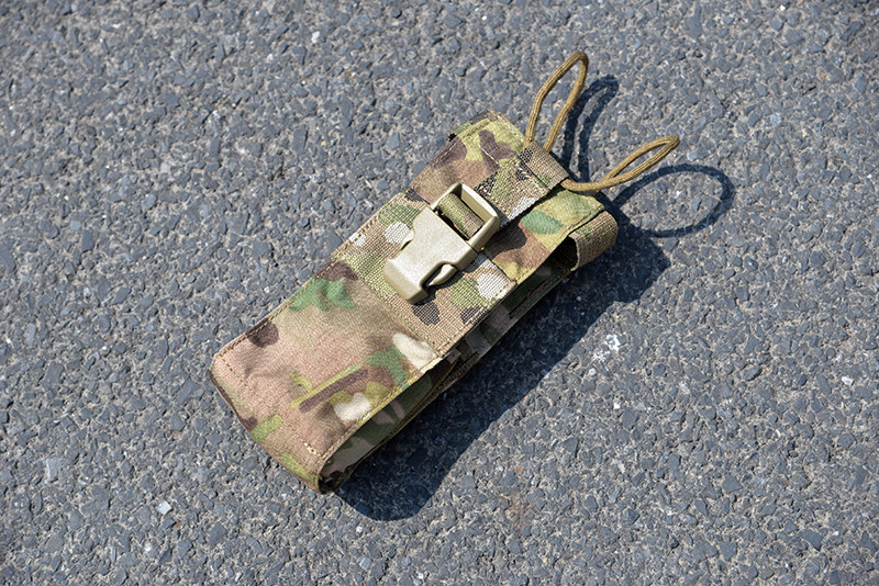(TR Tactical Raiders) Original replica ATS tactical walkie-talkie bag MC imported 500D camouflage 148 radio station