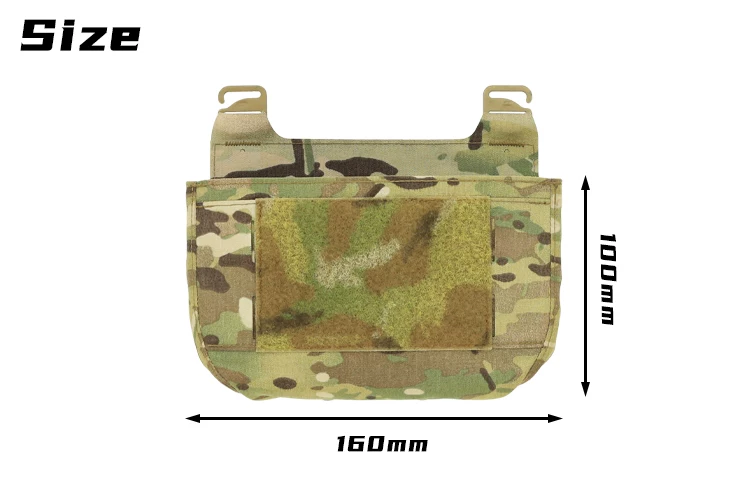 Bolsa canguro táctica con diseño tipo operaciones