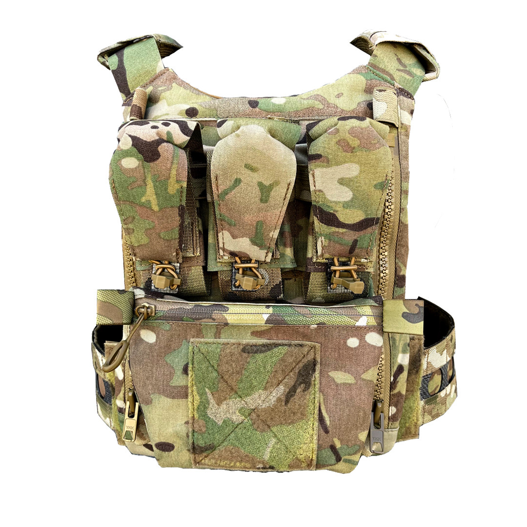 Sky plume TR7201 FERRO Pharaoh Old Three Pocket Back Board Bag Multipurpose Tactical Debris Quick Fetch of the Deputy Package MC Original Material Material-Taobao