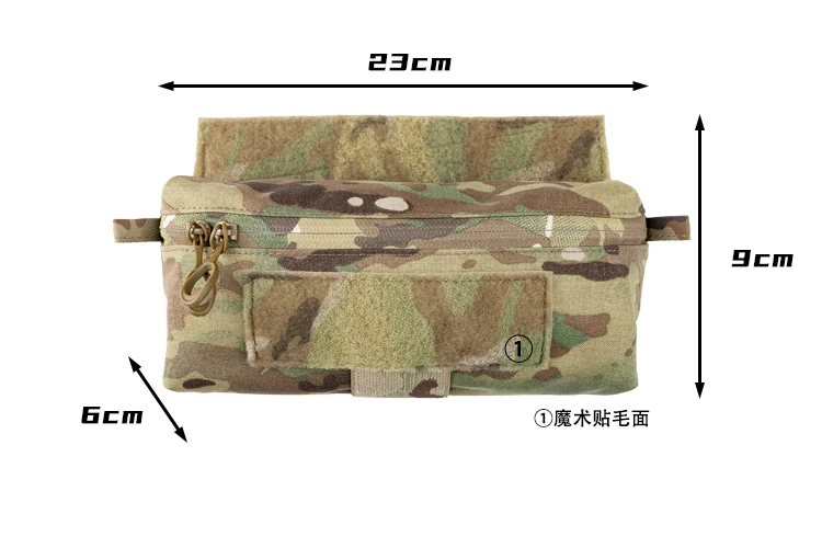 Vista general del bolso táctico estilo FE RRO MK3