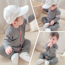 Ultra Ocean Gas Baby Conjoined Harater Nets Red Infant Autumn Clothes Out Huddler Newborn Boomer Kids Crawling Clothes