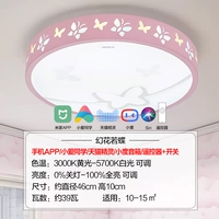 [Phantom Flower Ruo Butterfly] Розовая маленькая бабочка декоративная ИИ Управление мудростью освещение