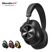 Bluedio Blue String T7 bluetooth 5 0 headphone AI Reco ANC