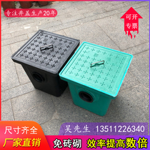 Composite Manhole Cover Integrated Threading Well Sewage Oil Insulation Oil Lamp Well Communication Weak Electric Finished Hand Hole Well Sand Well Lid