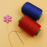 Домохозяйственная швейная нить черная белая игольчатая линия пакет ручной работы ручной швейной нить черно -белая линия