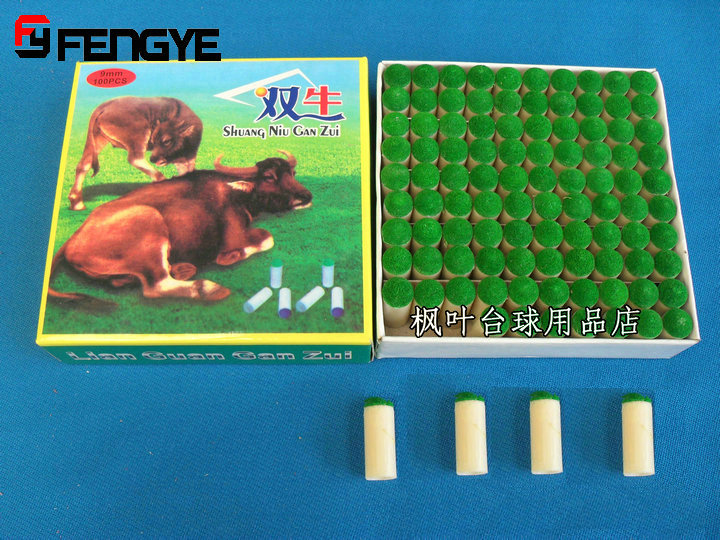 Maple Leaf table Ball Supplies accessories 9mm COUNTER BALL ROD CLUBHEAD BILLIARD CLUB ROD TABLE BALL ROD PLASTIC GUN HEAD SLEEVE