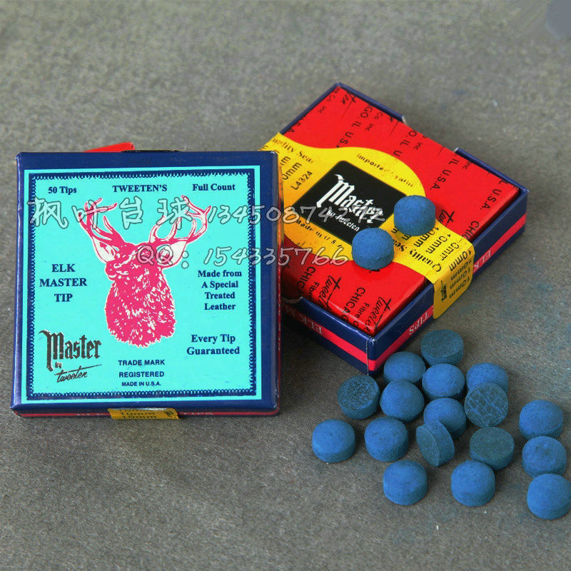 Imported deer brand leather head 9mm leather head 11mm Division Nooke leather head 10mm clubhead 5 Yuan grain