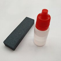 Outdoor knives small grindstone knife oil combination set portable grindstone knife guard tools small gift gifts