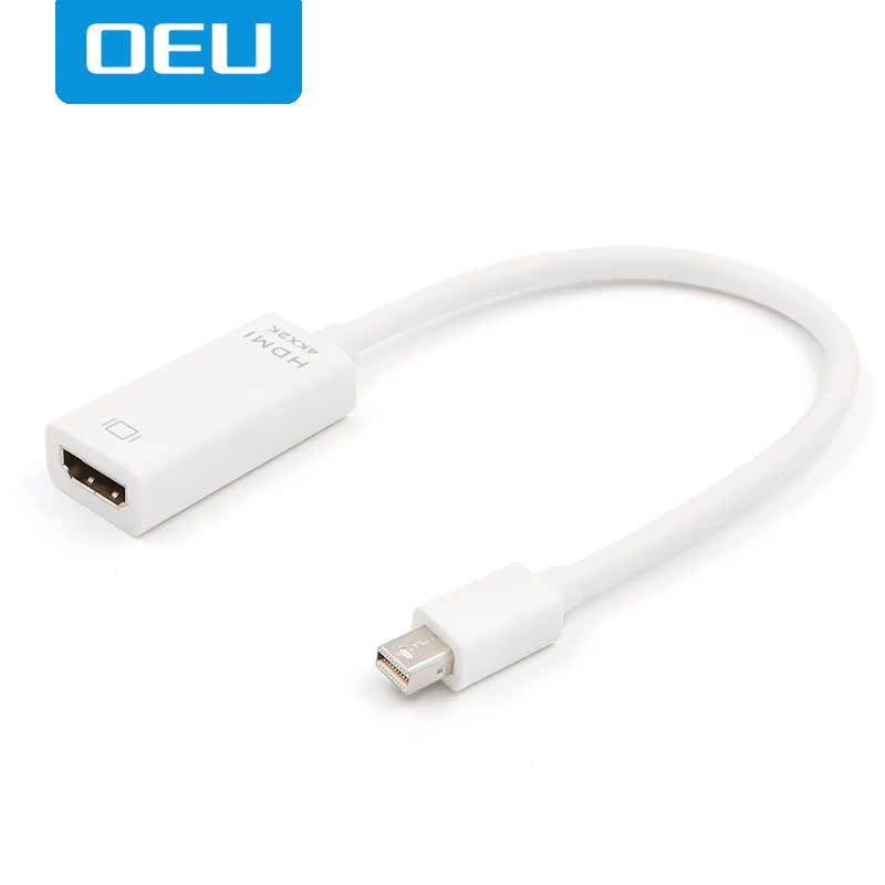 OEU mini Displayport to HDMI adapter lightning mini DP to HDMI female converter 4K