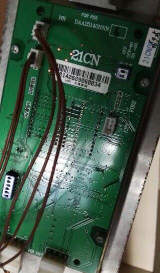 OTIS Austria's Sshow Panel Outer Twin Rice Double 8 Lift Accessories Electronic Board DAA25140NNN6