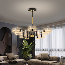 Living room chandelier Simple modern atmosphere Light luxury living room lamp Creative restaurant New household minimalist Nordic hall lamp