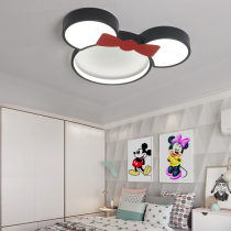 Princess bedroom lights Minnie Mouse lights Male and female childrens room ceiling lights Creative Mickey Mouse childrens room lights Cartoon lights