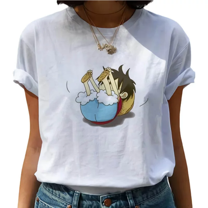 [Кружка One Piece Женские карикатуры Лuffy японское аниме 90-е годы футболка]